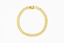 14 Karaat goud Gourmet armband - 19,5 cm