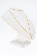 14 Karaat gouden hanger met Zirkonia