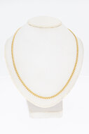 14 Karaat Gourmet schakelketting - 56,7 cm