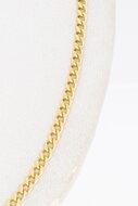 14 Karaat Gourmet schakelketting - 56,7 cm