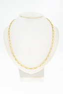 Schakelketting 14 Karaat goud - 45,4 cm