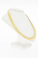 18 Karaat gewalste Gourmet Collier - 41,7 cm