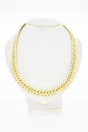 18 Karaat gewalste Gourmet Collier - 41,7 cm