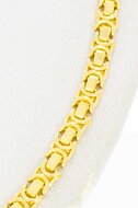 18 Karaat platte Koningsketting - 60,7 cm