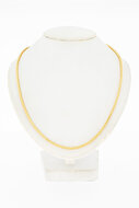 Geelgouden Vossenstaart ketting - 60,8 cm