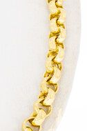 18 Karaat gouden Jasseron ketting - 45,5 cm