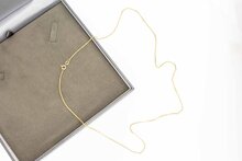 14 Karaat goud Venetiaanse ketting - 60,5 cm