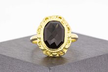 14 Karaat Vintage Granaat ring - 18,7 mm