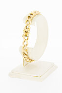 Gourmet armband 14 Karaat - 19,5 cm