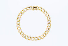 Gourmet armband 14 Karaat - 19,5 cm