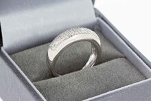 18 Karaat diamant Bandring - 17 mm