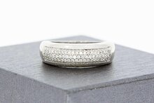 18 Karaat diamant Bandring - 17 mm