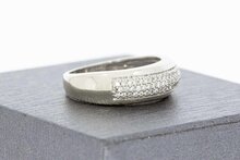 18 Karaat diamant Bandring - 17 mm