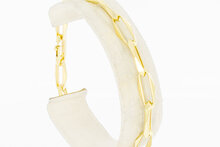 Closed Forever armband 14 Karaat goud - 21,1 cm