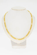 18 Karaat goud Figaro ketting - 92 cm