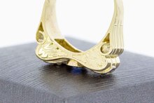 14 Karaat goud edelsteen ring - 17,9 mm