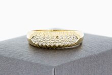 14 Karaat goude Ring met Diamant - 19,5 mm