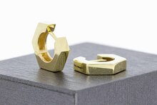 14 Karaat geel gouden Creolen - 1,4 cm