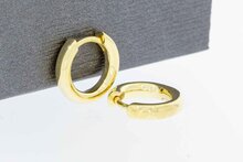 14 Karaat geel gouden oorringen - 1,2 cm