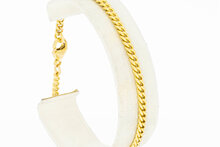 14 Karaat goud Gourmet armband - 19,9 cm