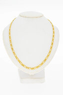 Gourmetketting 18 karaat goud - 59,7 cm
