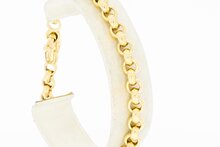 14 Karaat Jasseron armband - 21,2 cm