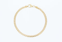14 Karaat Gourmet goud armband - 22 cm