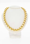 14 Karaat Jasseron halsketting - 45,6 cm