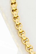 14 Karaat Jasseron halsketting - 45,6 cm