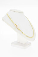 14 kt gouden Gourmet Collier - 44 cm