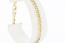 14 Karaat goudenarmband Valkenoog - 19,7 cm
