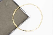 Versace style Collier 14 Karaat goud - 42,5 cm