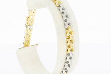 14 Karaat goud Tank armband - 19,6 cm