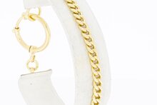 14 Karaat Gourmetarmband goud - 20,5 cm