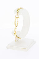 14 Karaat Gourmetarmband goud - 20,5 cm