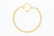 14 Karaat Gourmetarmband goud - 20,5 cm