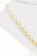 14 Karaat Koordketting goud - 50,6 cm