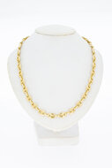 Anker ketting 14 Karaat goud - 53,5 cm