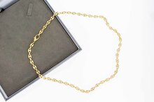 Anker ketting 14 Karaat goud - 53,5 cm