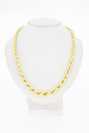 Gouden Koordketting 14 karaat - 46 cm