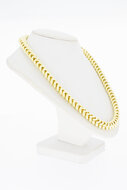 18 Karaat Ribben Koningsketting - 46 cm