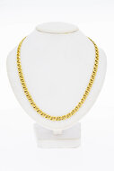 Anker ketting 14 Karaat goud - 59 cm
