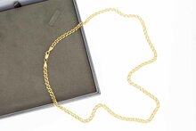 Anker ketting 14 Karaat goud - 59 cm