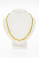 Valkoog ketting goud 18 karaat - 50,8 cm