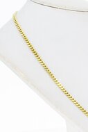 Gourmetketting 14 Karaat goud - 62 cm