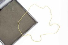 Gourmetketting 14 Karaat goud - 62 cm