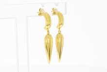 8 Karaat (geel) Kegel- vormige oorhangers