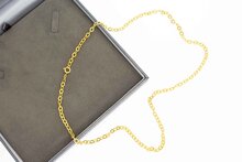 14 Karaat gouden Anker ketting  60 cm
