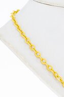 14 Karaat gouden Anker ketting  60 cm