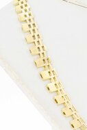 Zonnestraal Choker 14 Karaat goud - 45 cm